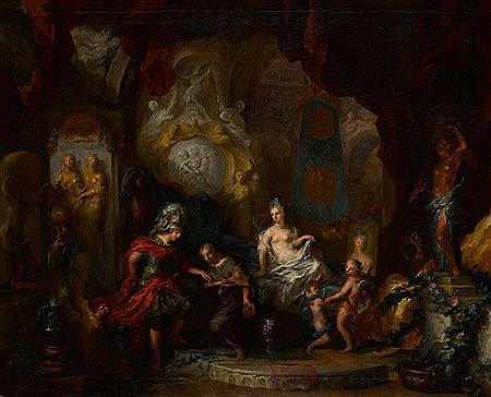 APELLES BEFORE ALEXANDER THE GREAT AND CAMPASPE