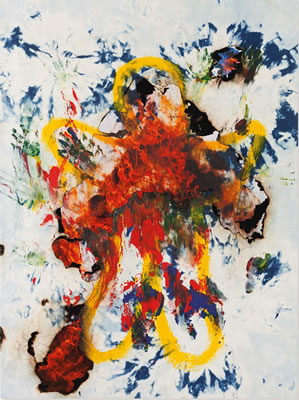 Sample artwork by Korakrit Arunanondchai (Born 1986), known for video, sculpture, painting - View similar artists and auction records