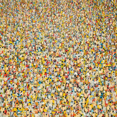 PEOPLE by Ablade Glover - Auction record, sale price, and art valuation. Compare with similar artists and explore comparable artworks.