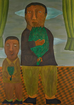THE ARTICHOKE HOLDERS