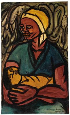 Sample artwork by Malangatana Valente Ngwenya (1936 - 2011), known for painting - View similar artists and auction records