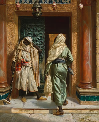 THE DOZING GUARD
