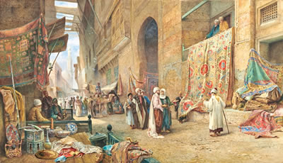 A CARPET SELLER, CAIRO