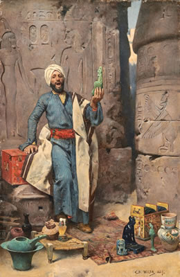 Sample artwork by Charles Wilda (1854 - 1907), known for figure, genre painting - View similar artists and auction records