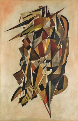 TIME KING (VERTICAL ABSTRACTION NO. 2)