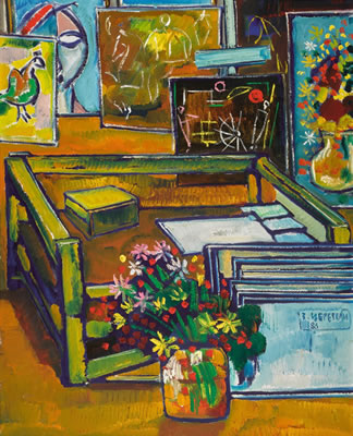 THE ARTIST'S STUDIO