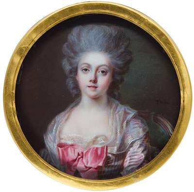 PORTRAIT OF A LADY, CIRCA 1785