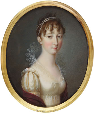 PORTRAIT OF MARIA LUDOVIKA, ARCHDUCHESS OF AUSTRIA-ESTE, EMPRESSES OF AUSTRIA (1787-1816), CIRCA 1808