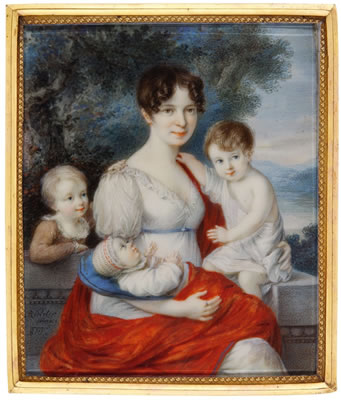 PORTRAIT OF COUNTESS ERDODY WITH THREE OF HER CHILDREN by Anton Richter - Auction record, sale price, and art valuation. Compare with similar artists and explore comparable artworks.
