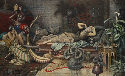 Sample artwork by Giuseppe Aureli (1858 - 1929), known for painting - View similar artists and auction records