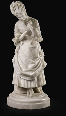 Sample artwork by Ettore Ximenes (1855 - 1926), known for painting, sculpture - View similar artists and auction records