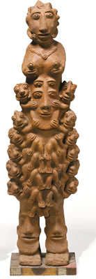 MATERNITÉ AVEC FIGURE D'HOMME by Seyni Awa Camara - Auction record, sale price, and art valuation. Compare with similar artists and explore comparable artworks.