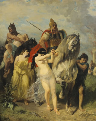 Sample artwork by Evariste-Vital Luminais (1822 - 1896), known for historical genre painting - View similar artists and auction records