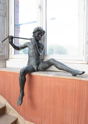 YOUNG FAUN PLAYING HIS FLUTE by Ary Jean Leon Bitter - Auction record, sale price, and art valuation. Compare with similar artists and explore comparable artworks.
