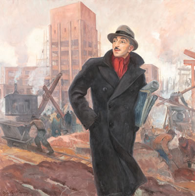 Sample artwork by Charley Garry (1891 - 1973), known for figure painting - View similar artists and auction records