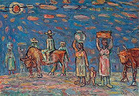 Sample artwork by SungHwan Park (1919 - 2001), known for painting - View similar artists and auction records
