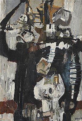 The Puppet Mining Myth, 1959 by Leonard Hessing - Auction record, sale price, and art valuation. Compare with similar artists and explore comparable artworks.