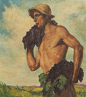 Grape Harvester by Raymond Lindsay - Auction record, sale price, and art valuation. Compare with similar artists and explore comparable artworks.
