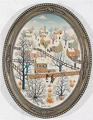 Pueblo by Juan Borras - Auction record, sale price, and art valuation. Compare with similar artists and explore comparable artworks.