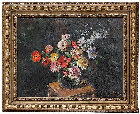 "VASE WITH FLOWERS"