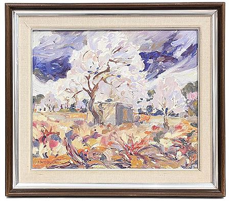 PAREJA CON RIACHUELO by Antoni Olle Pinell - Auction record, sale price, and art valuation. Compare with similar artists and explore comparable artworks.