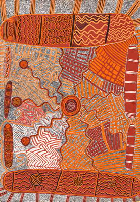 Ngapa Tjkurrpa (Water Dreaming) by Timmy Payungka Tjapanagarti - Auction record, sale price, and art valuation. Compare with similar artists and explore comparable artworks.