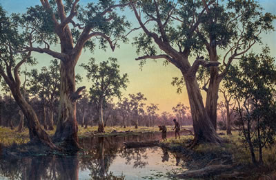 Sample artwork by Henry James Johnstone (1835 - 1907), known for landscape painting - View similar artists and auction records