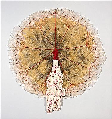 Sample artwork by Lyndi Sales (Born 1973), known for mixed media - View similar artists and auction records