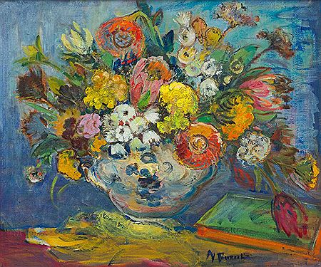 Proteas in a Vase