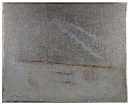 "Equilibri Silenciós" (1988) by Alberto Rafols Culleres - Auction record, sale price, and art valuation. Compare with similar artists and explore comparable artworks.