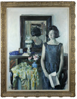 "Retrato de dama"