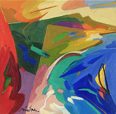 Sample artwork by Josep Ministral (Born 1945), known for painting - View similar artists and auction records