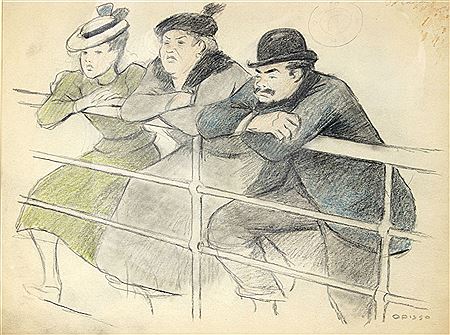 Personajes apoyados en barandilla by Alfredo Opisso Cardona - Auction record, sale price, and art valuation. Compare with similar artists and explore comparable artworks.
