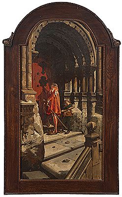 Columbus in La Rabida, 1888