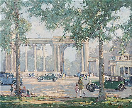 ARCH TO PUBLIC GARDENS