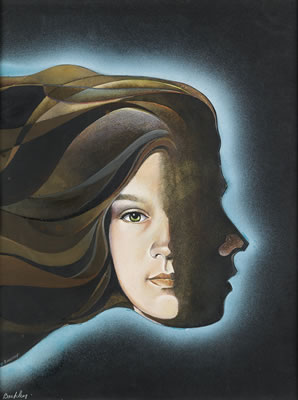 Sample artwork by James Barkley (Born 1941), known for illustration - View similar artists and auction records