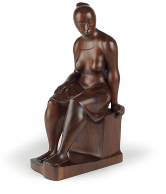 Seated Woman.