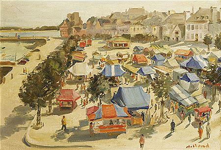 CONCARNEAU MARKET, BRITTANY