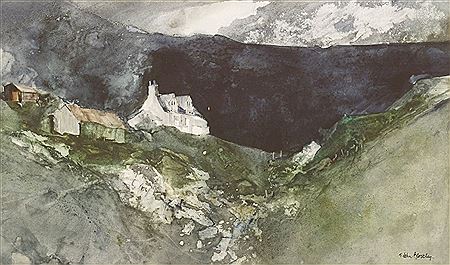 A WELSH MOUNTAIN LANDSCAPE