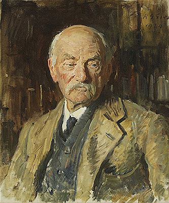 PORTRAIT OF THOMAS HARDY, BUST LENGTH by Reginald Grenville Eves - Auction record, sale price, and art valuation. Compare with similar artists and explore comparable artworks.