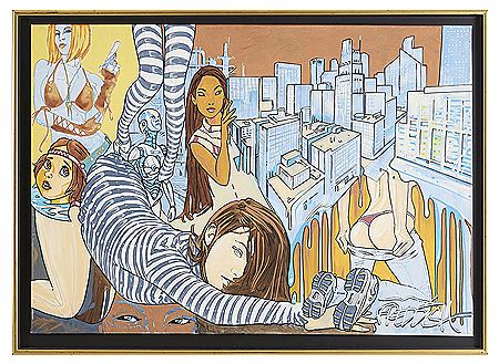 Under Wear City by Freddish - Auction record, sale price, and art valuation. Compare with similar artists and explore comparable artworks.