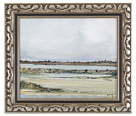 Paysage à marée basse