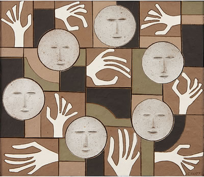 Wall plaque by Clyde Burt - Auction record, sale price, and art valuation. Compare with similar artists and explore comparable artworks.