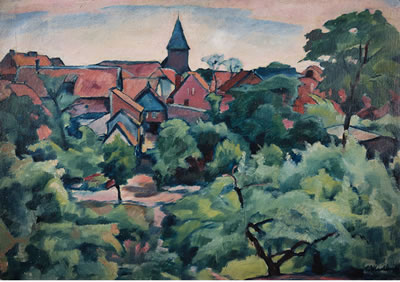 Vue de village