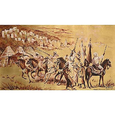 FANTASIA IN MOULAY IDRISS by Edmond Vales - Auction record, sale price, and art valuation. Compare with similar artists and explore comparable artworks.
