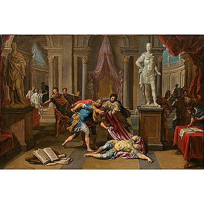 La mort de césar by Victor Honore (Honorius) Janssens - Auction record, sale price, and art valuation. Compare with similar artists and explore comparable artworks.