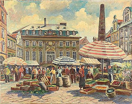 Town Square, Market Scene