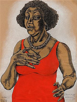 Blues Singer, 1989 by Rose Theodosia Sams Ransier Piper - Auction record, sale price, and art valuation. Compare with similar artists and explore comparable artworks.