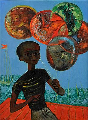 Boy With Balloons, 1962