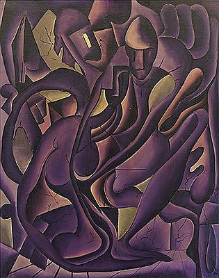 Untitled (Abstract Figures)